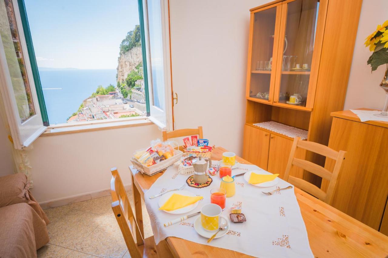 La Villa Di Enzo Casa Vacanze Con Vista Mare Amalfi Buitenkant foto